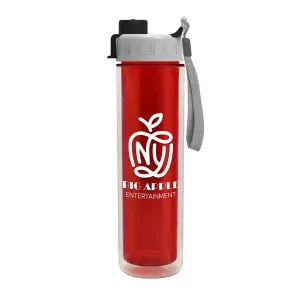 16 Oz. Chiller Insulated Bottle - Quick Snap Lid (Q292722)