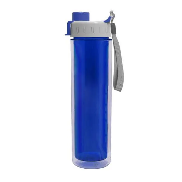 16 Oz. Chiller Insulated Bottle - Quick Snap Lid (Q292722)