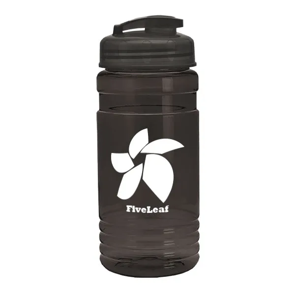 20 Oz. Groove Sports Bottle - USA Flip Lid (Q563722)