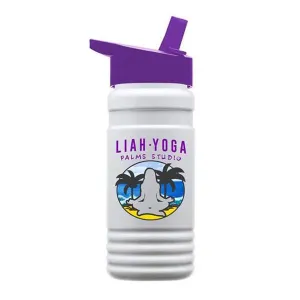 20 Oz. UpCycle RPET Bottle Flip Straw Lid FC (Q342722)