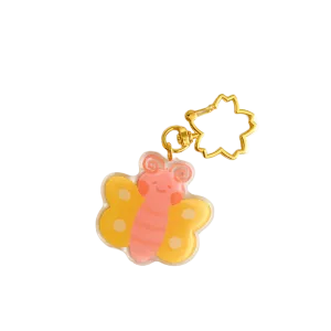 Acrylic Keychain - Butterfly Buttercup