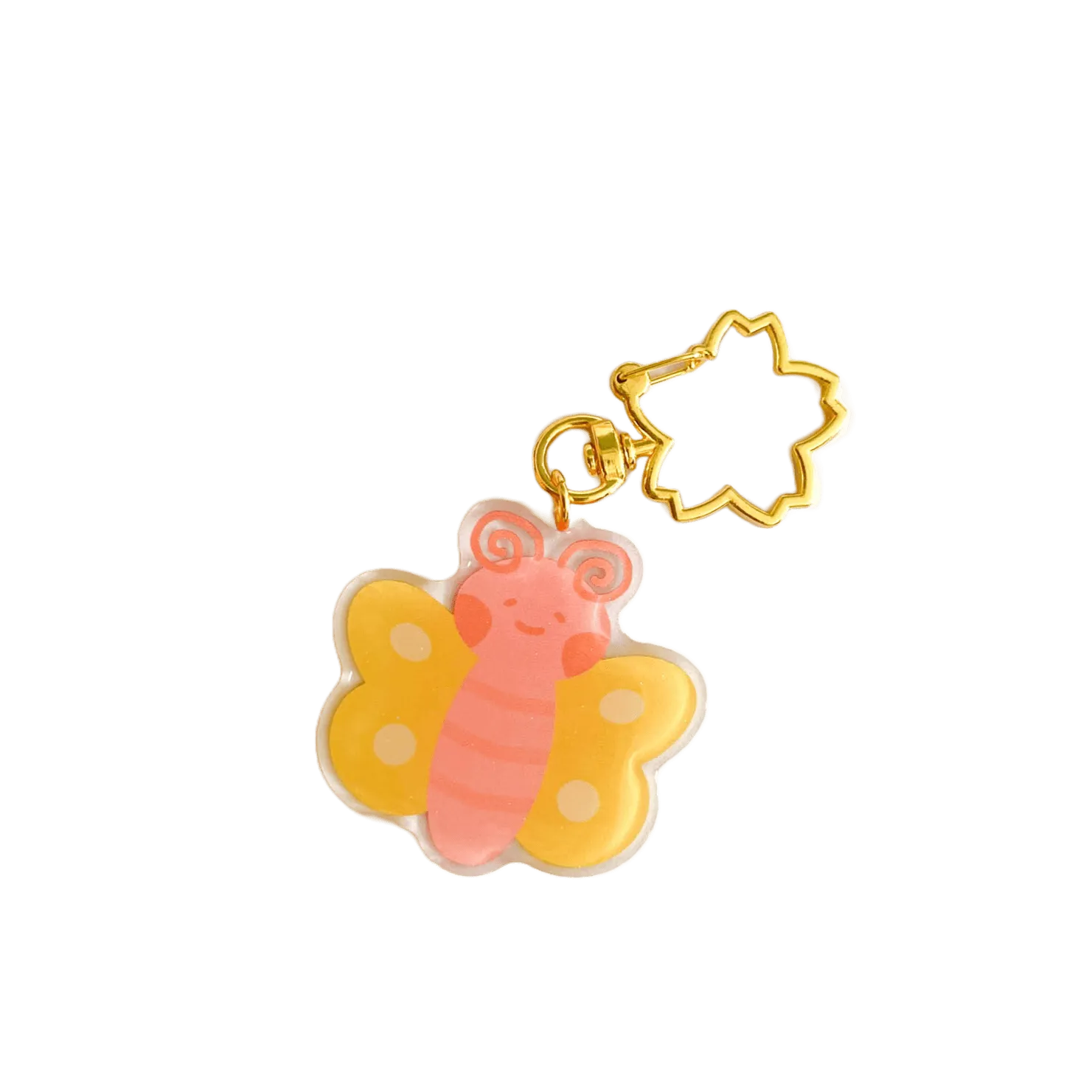 Acrylic Keychain - Butterfly Buttercup
