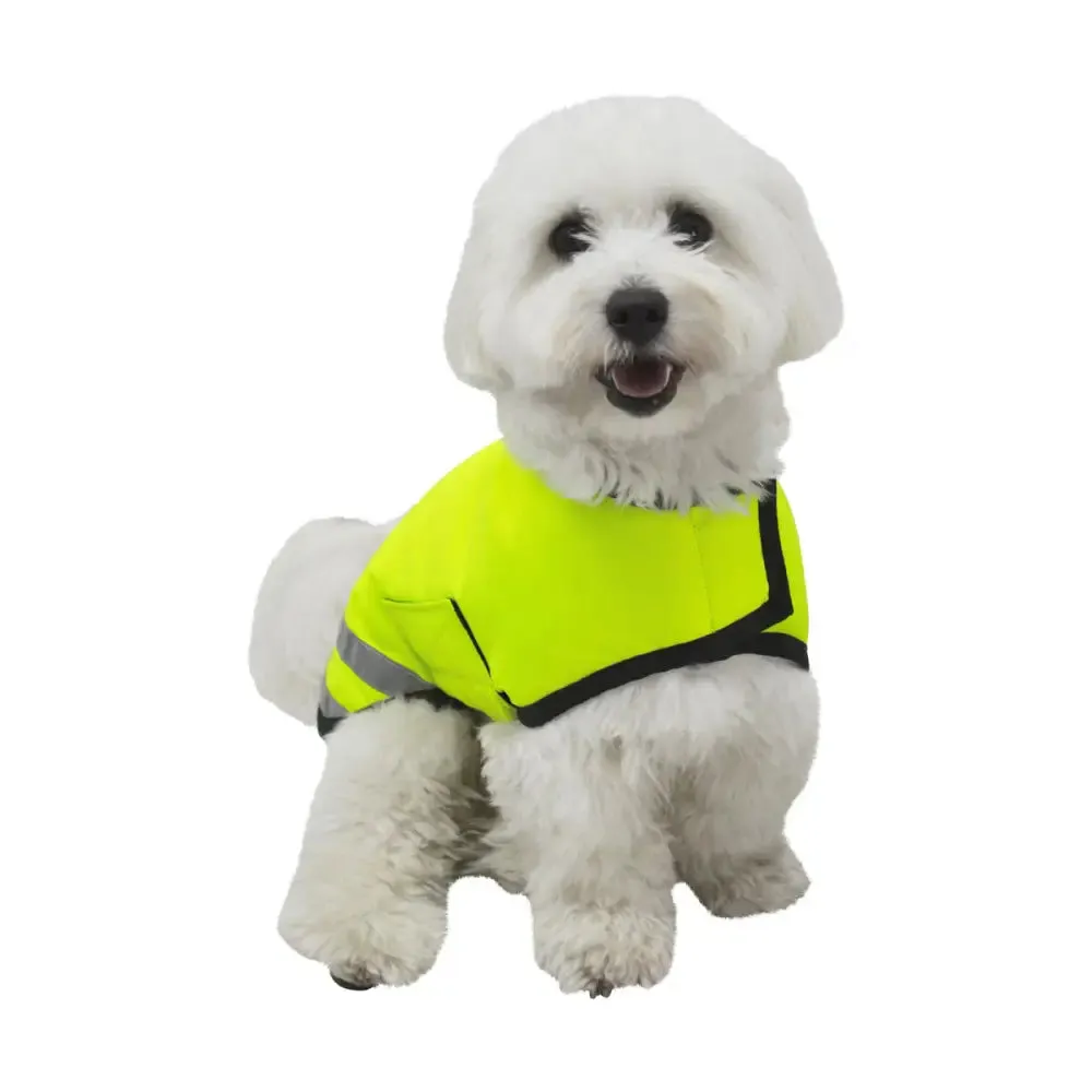 Benji & Flo Reflector Waterproof Dog Coat by Hy Equestrian
