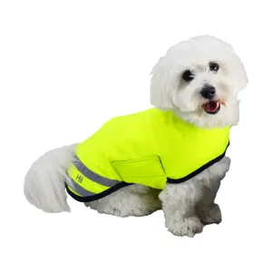 Benji & Flo Reflector Waterproof Dog Coat by Hy Equestrian