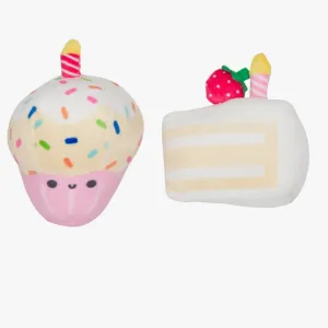 Birthday Cake Cat Toy Set