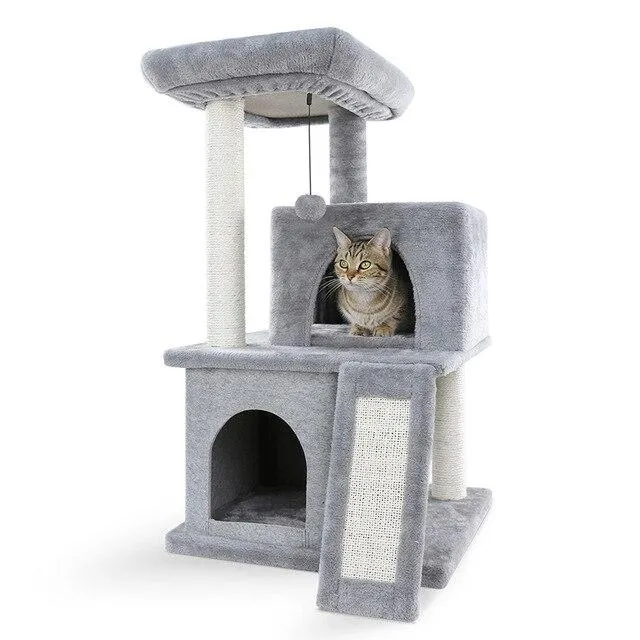 Cat Climbing Tree -  34" Cat Condo