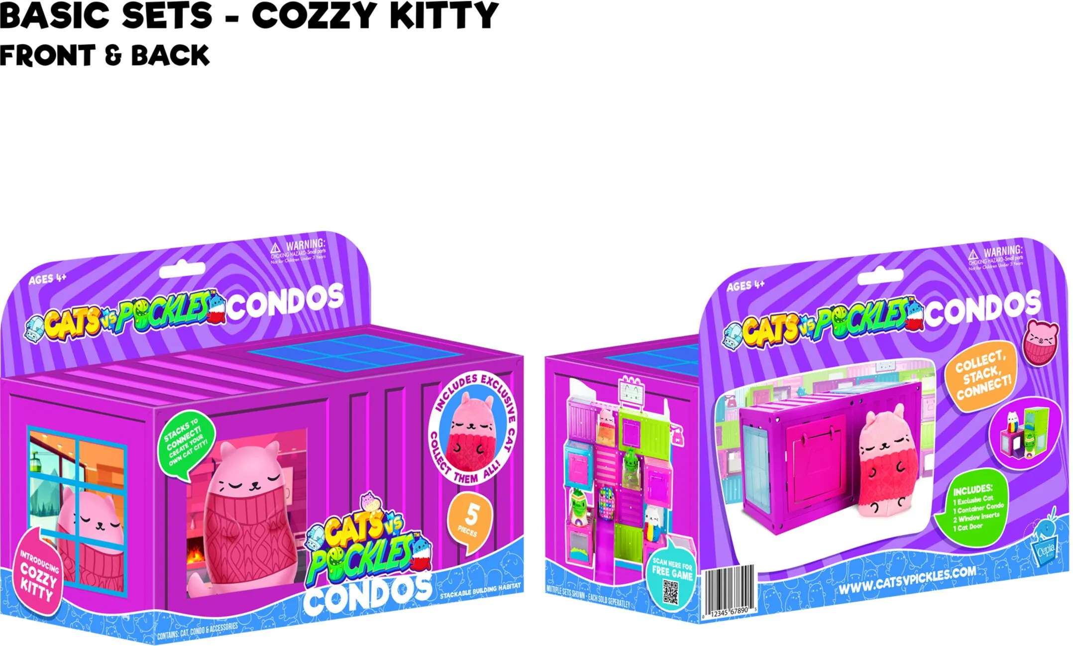 Cats Vs Pickles Condo With Exclusive Cozzy Kitty