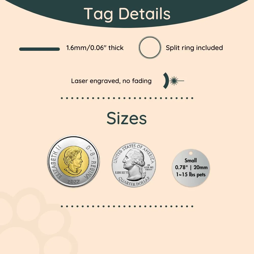 Custom Cat Tags