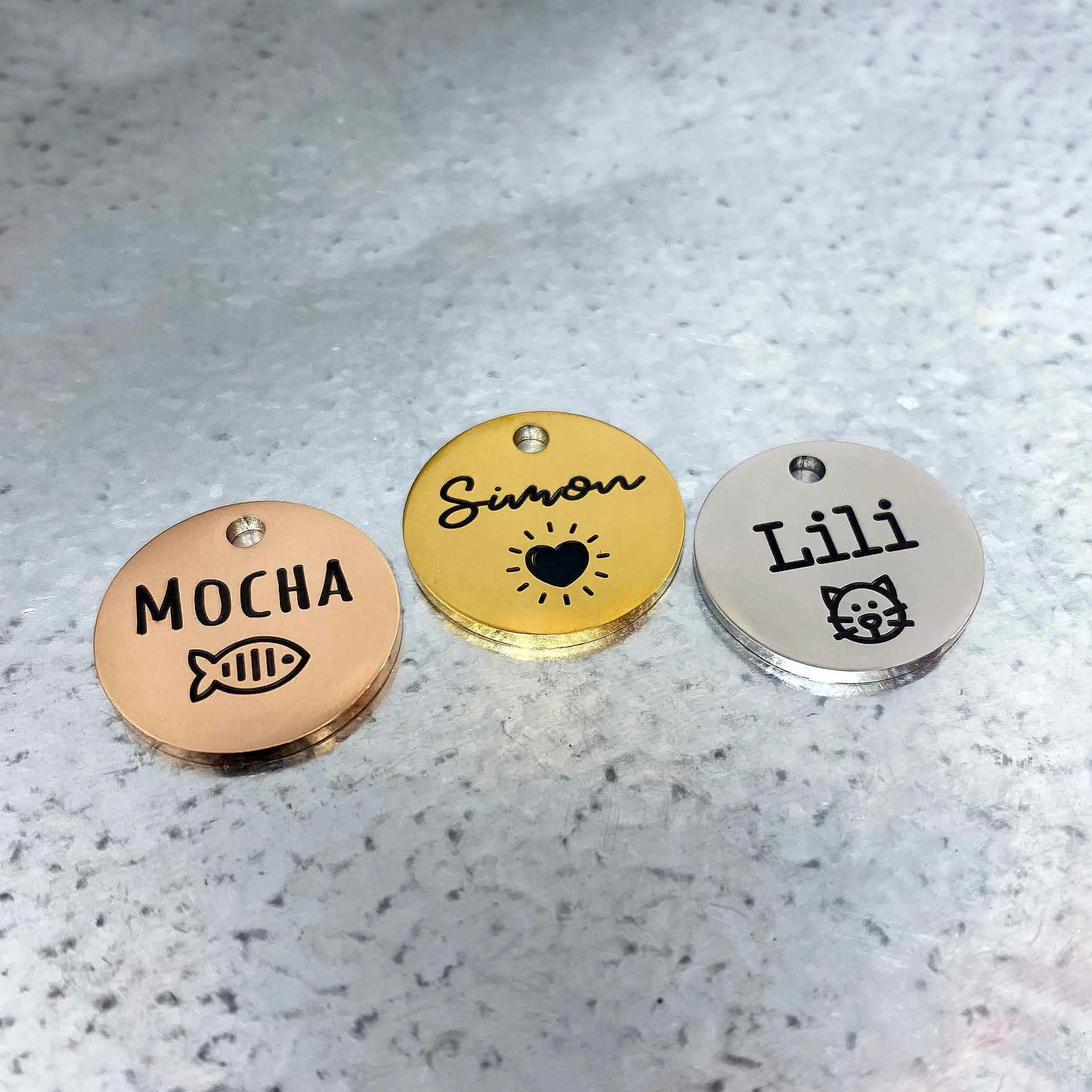 Custom Cat Tags