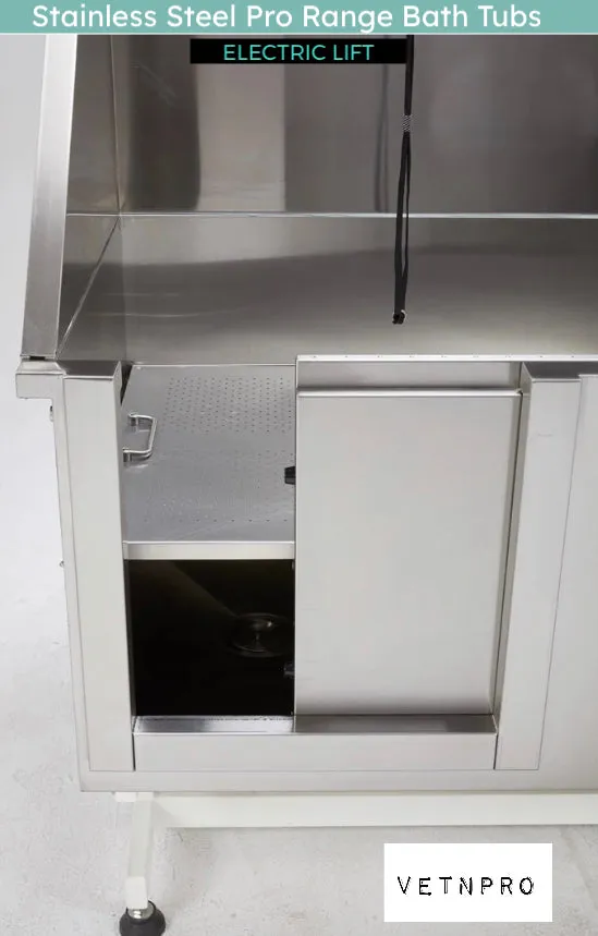 Dog grooming Electric Lift SS304 pro range Bath Tub 130cm Hand Control