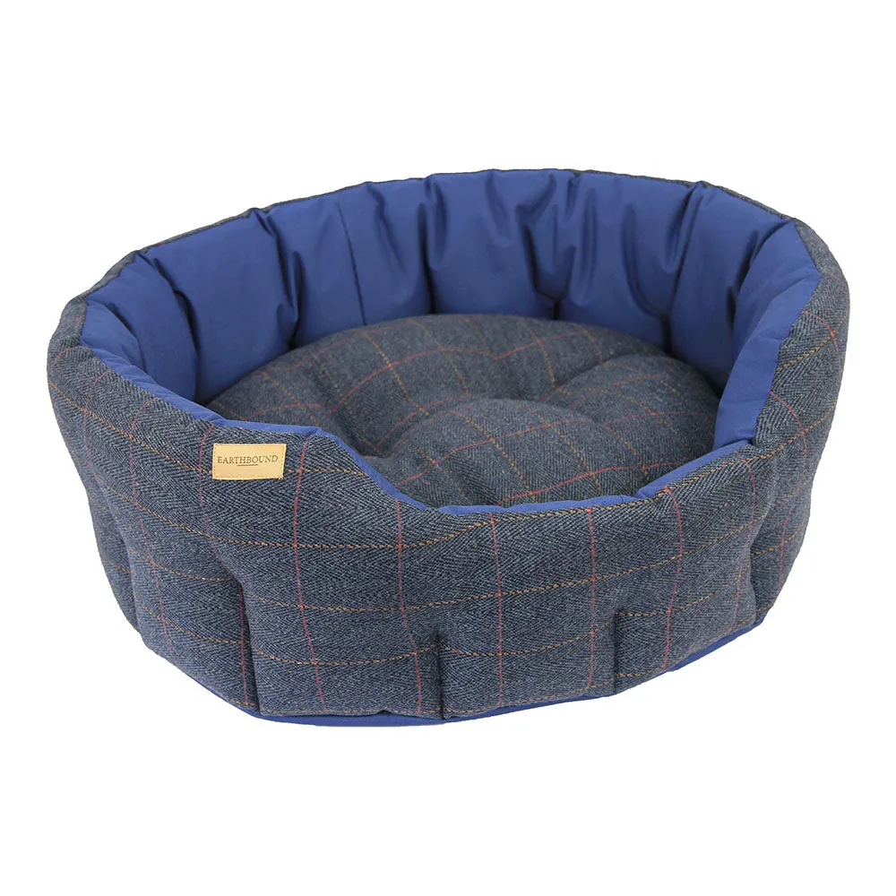 Earthbound Dog Beds Waterproof Tweed M