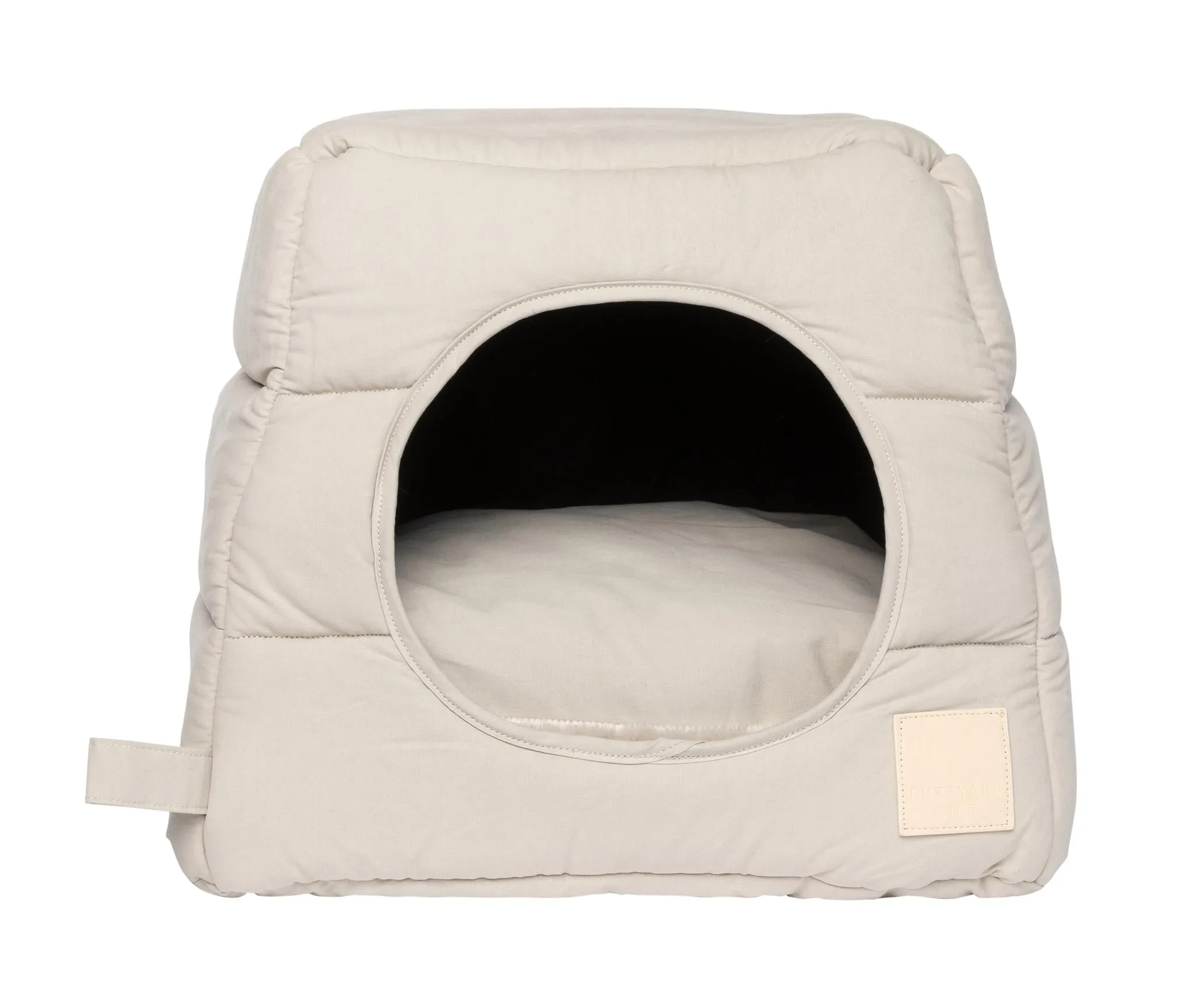 FuzzYard Life Cat Cubby Sandstone