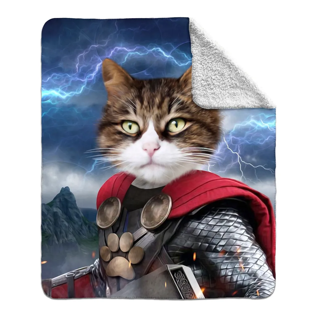 GOD OF BLUNDER - FLEECE SHERPA BLANKET