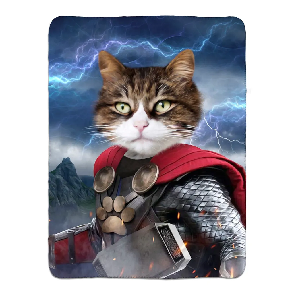 GOD OF BLUNDER - FLEECE SHERPA BLANKET