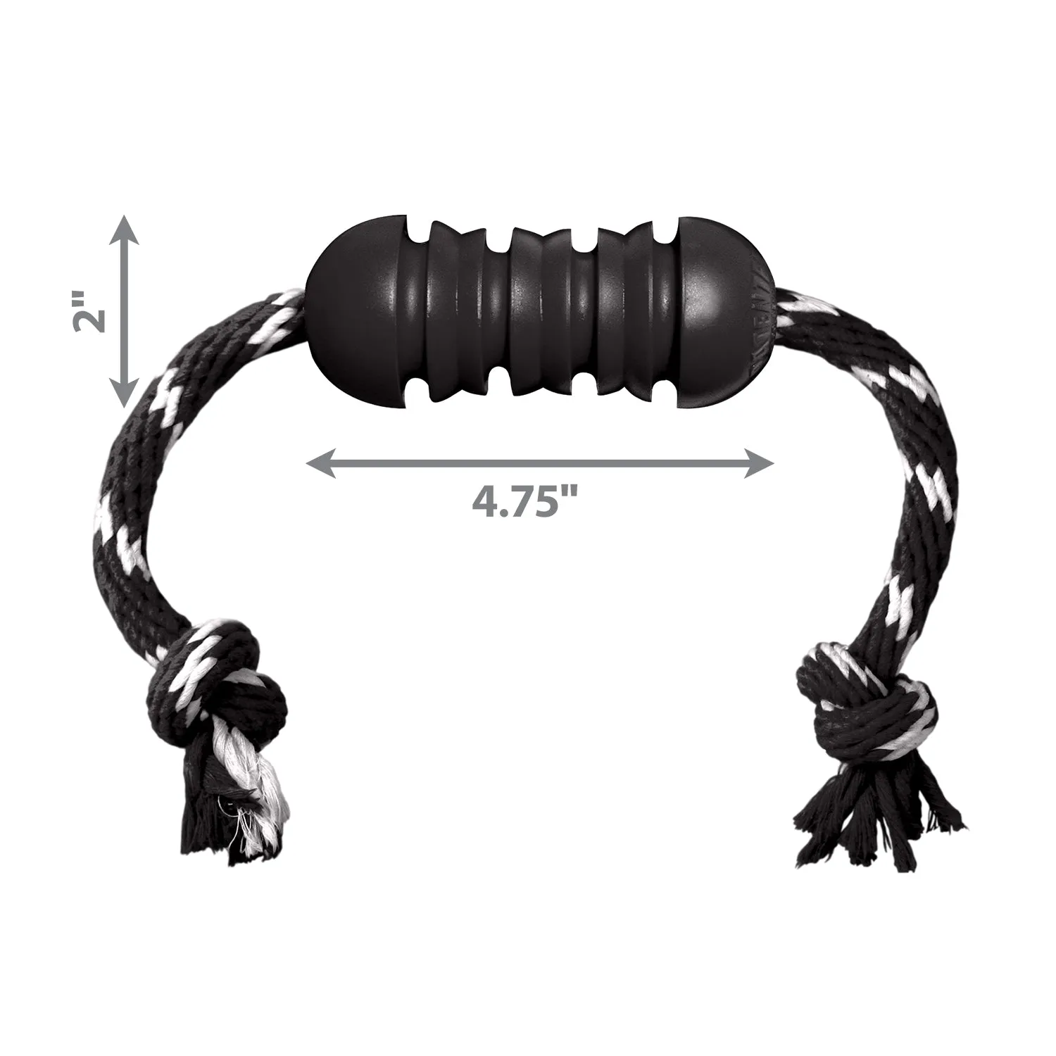 KONG Extreme Dental with Rope Dog Toy Medium