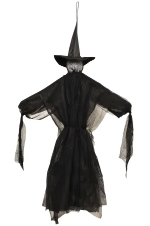 Light-Up Color Change Hanging Witches  | Set of 3