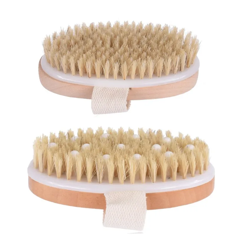 Natural Bristle Exfoliating Brush Set