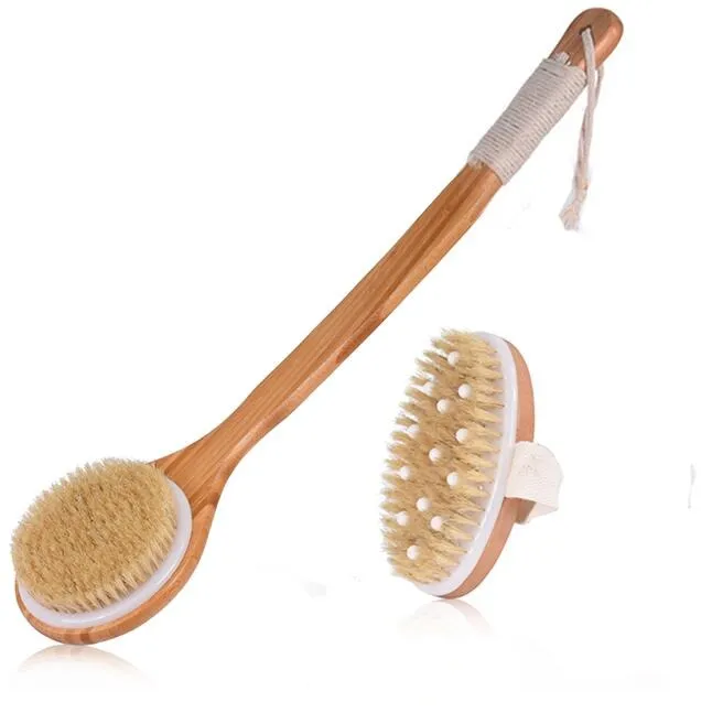 Natural Bristle Exfoliating Brush Set