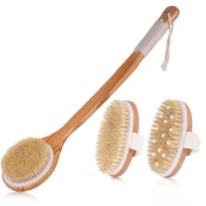 Natural Bristle Exfoliating Brush Set