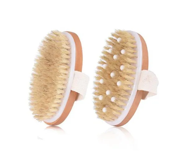 Natural Bristle Exfoliating Brush Set