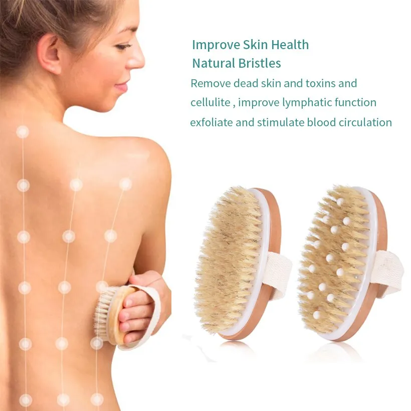 Natural Bristle Exfoliating Brush Set