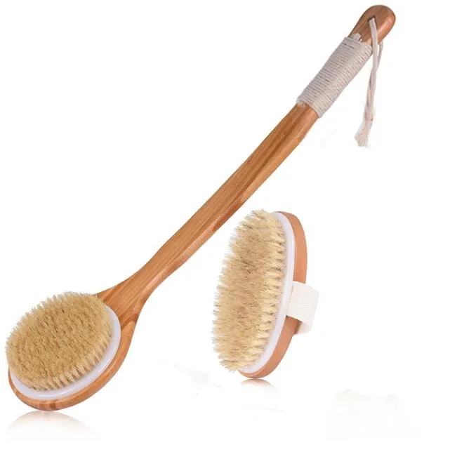 Natural Bristle Exfoliating Brush Set