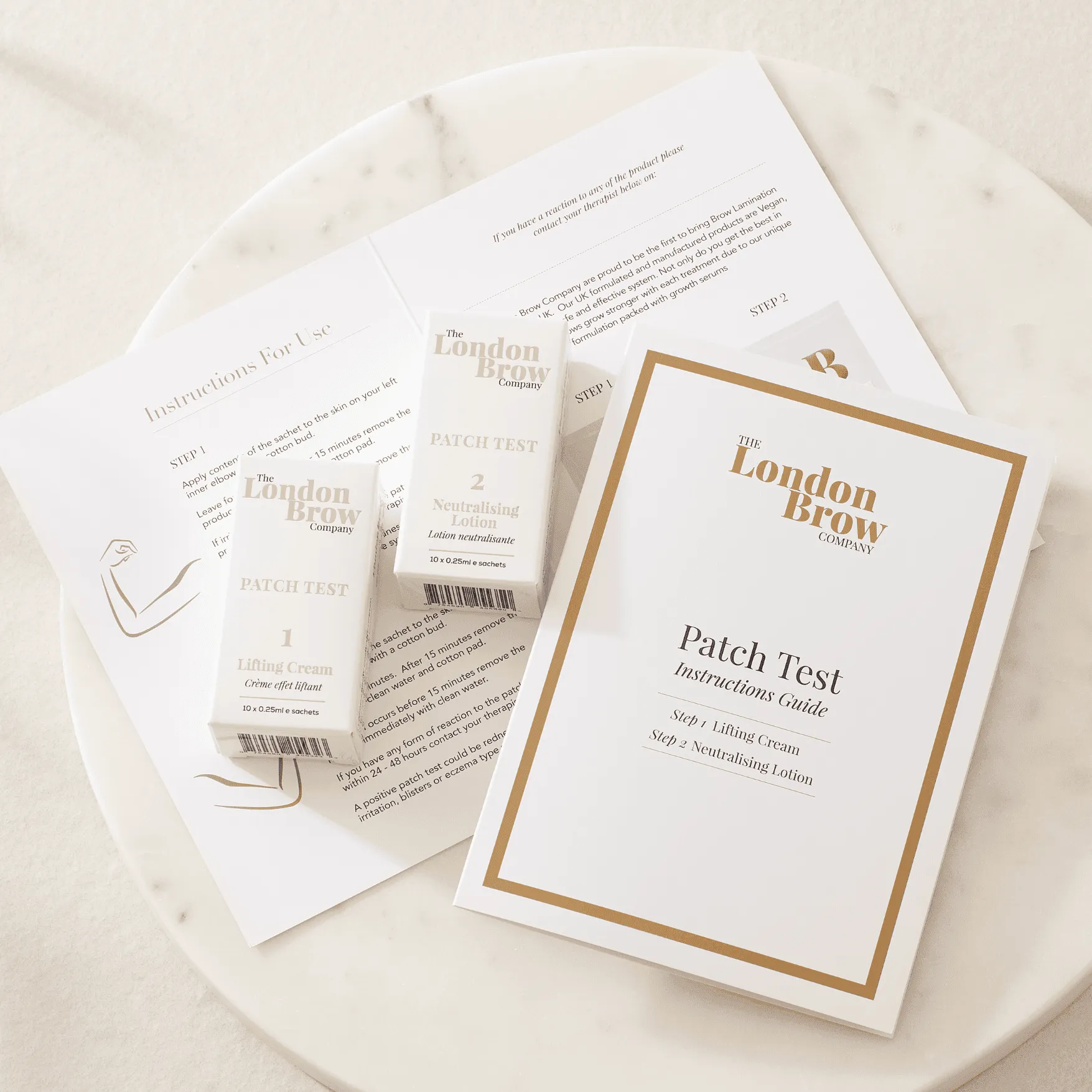 Patch Test Sachets With Client Patch Test Cards - Brow Lamination