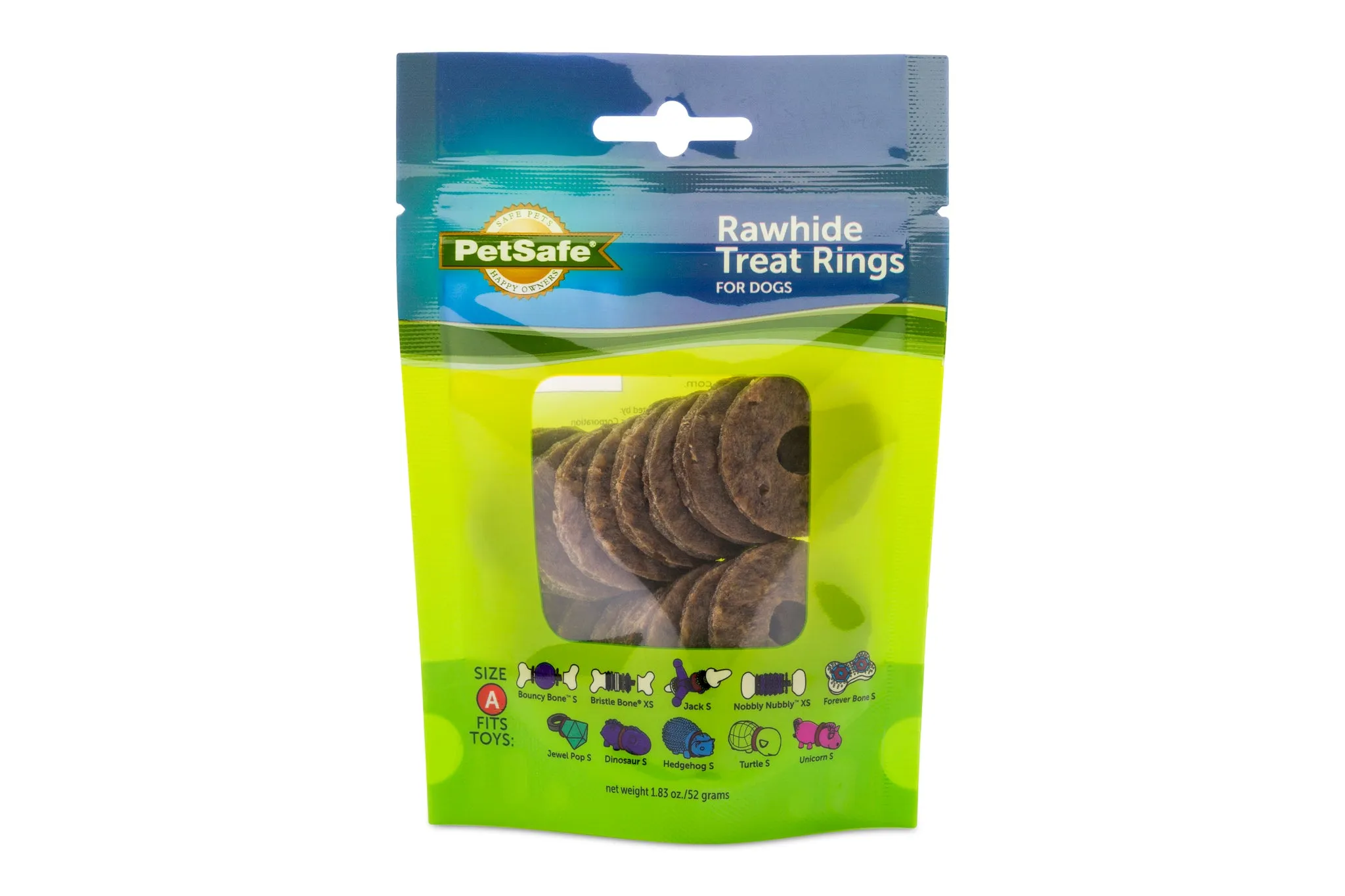 PetSafe Busy Buddy Rawhide Treat Ring Refills - Original Rawhide - Small