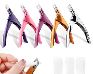 Professional Nail Art Clipper Special Type U Word False Tips Edge