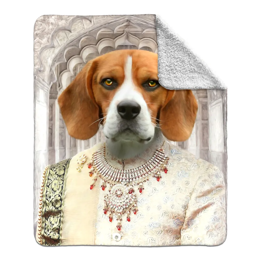 RAJ MAHAL - FLEECE SHERPA BLANKET