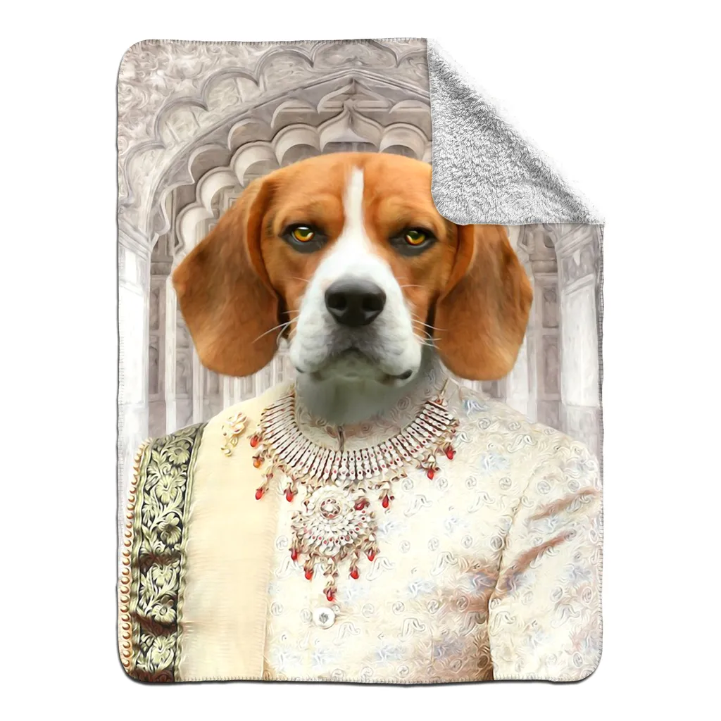RAJ MAHAL - FLEECE SHERPA BLANKET