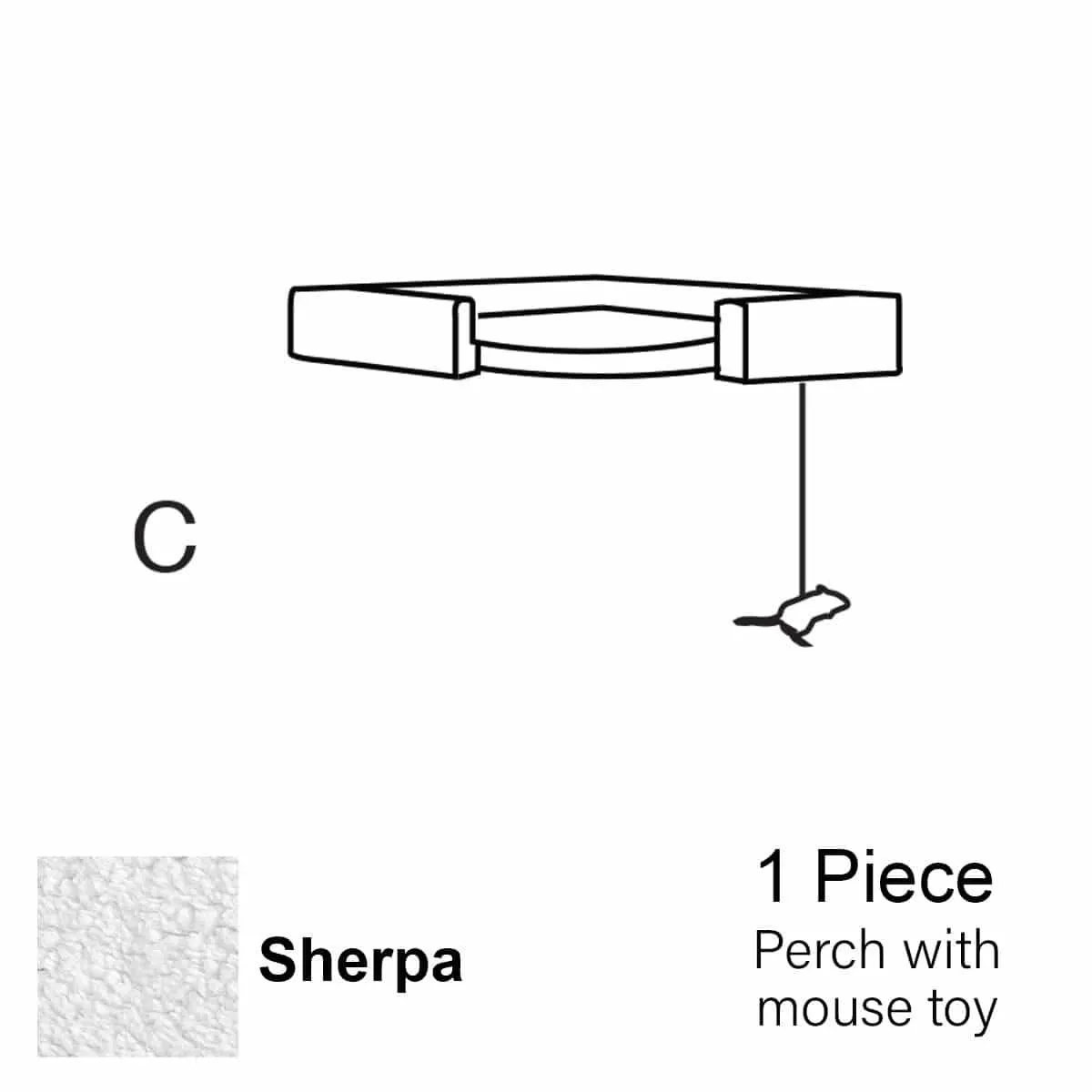 Replacement Parts for Cat Tree 78"