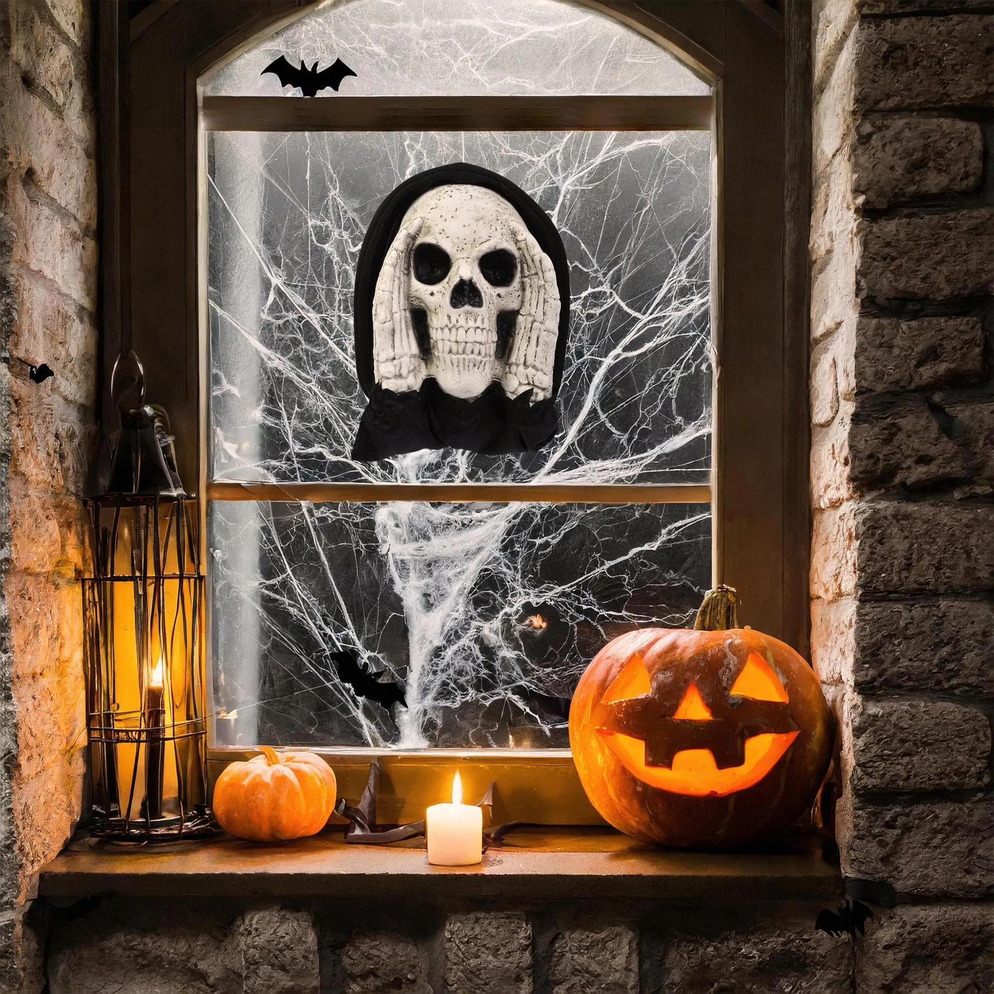 Scary Peeper 12 Inch Reaper Halloween Décor