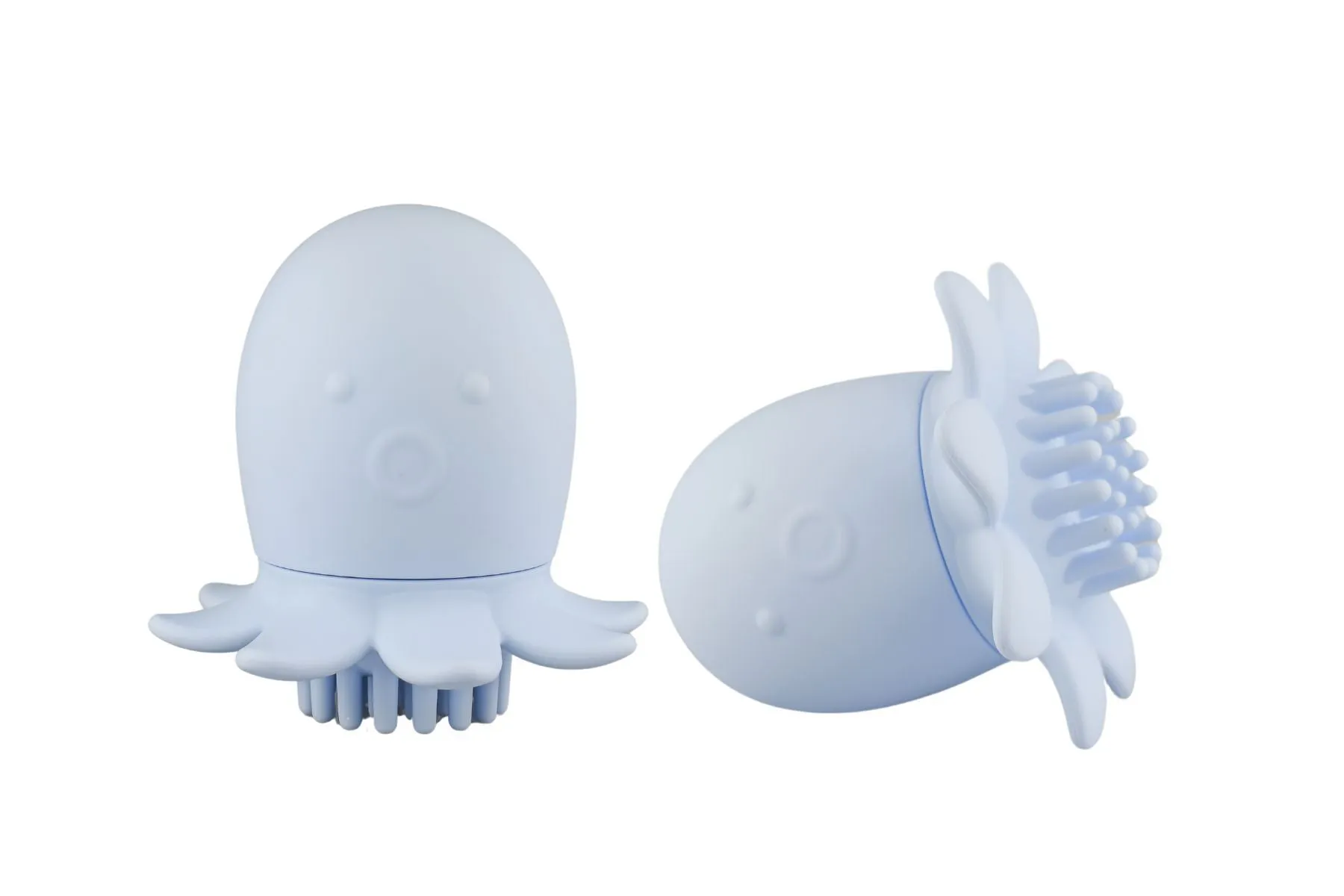 Silicone Animal Bath/Shower Brush 2pcs Set