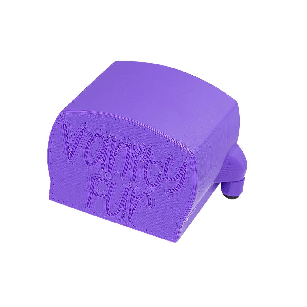Small Brush Cover Purple by Vanity Fur