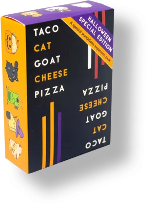 Taco Cat Goat Cheese Pizza Halloween Edition