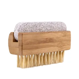 Tampico Nail Brush With Pumice Stone