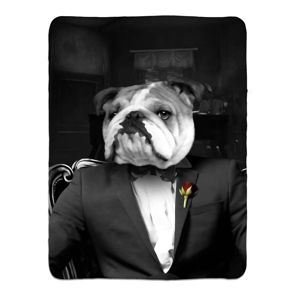 THE DOGFATHER - FLEECE SHERPA BLANKET
