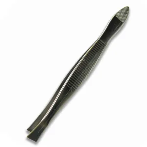 Tweezers - 3.5 Inches Stainless Spade - First Aid Kit Refills - (PK 10 Tweezers)