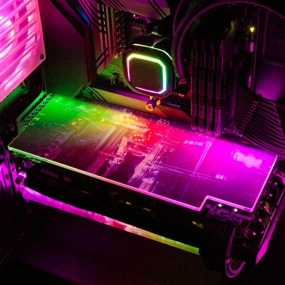 Ultimate Freedom RGB GPU Backplate