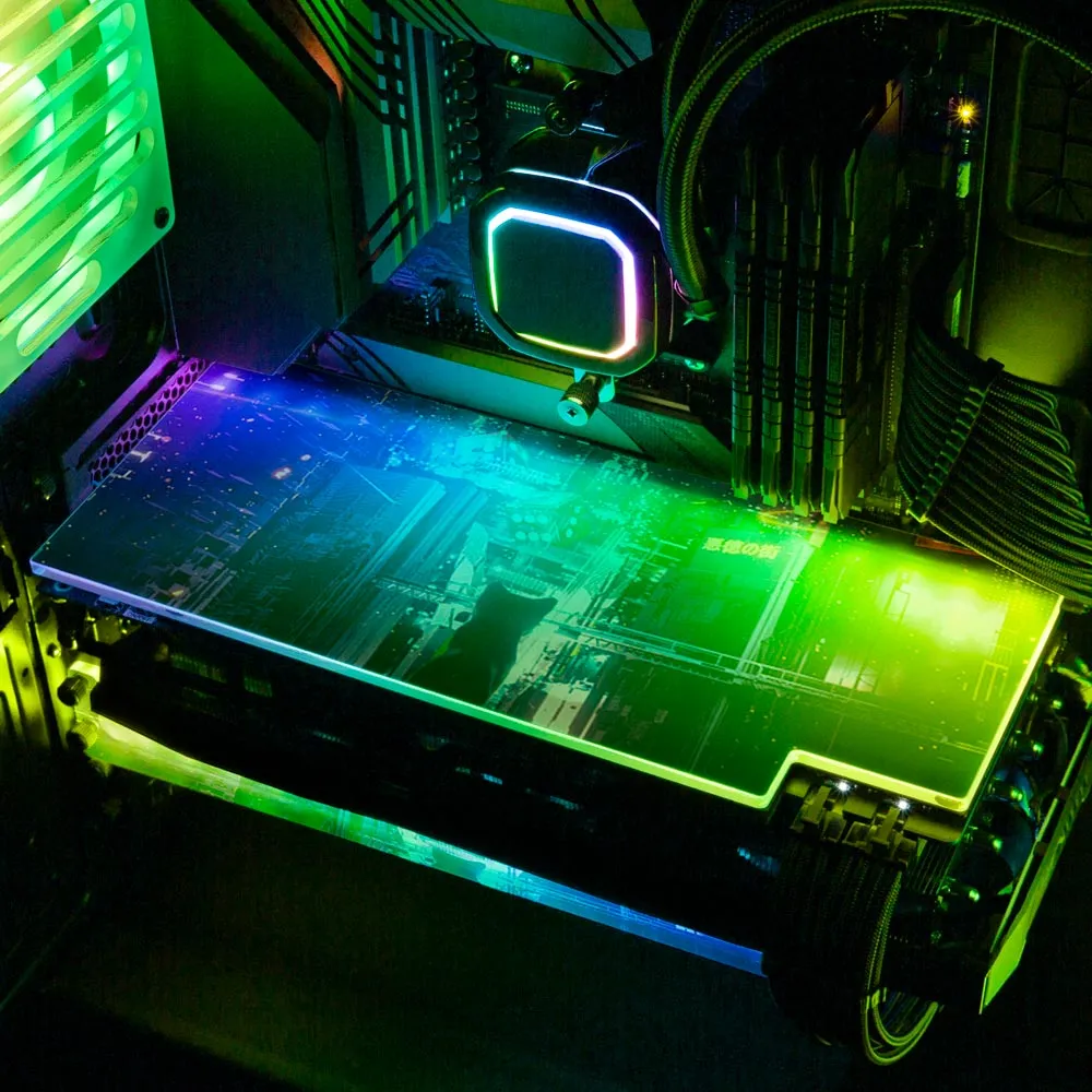 Ultimate Freedom RGB GPU Backplate