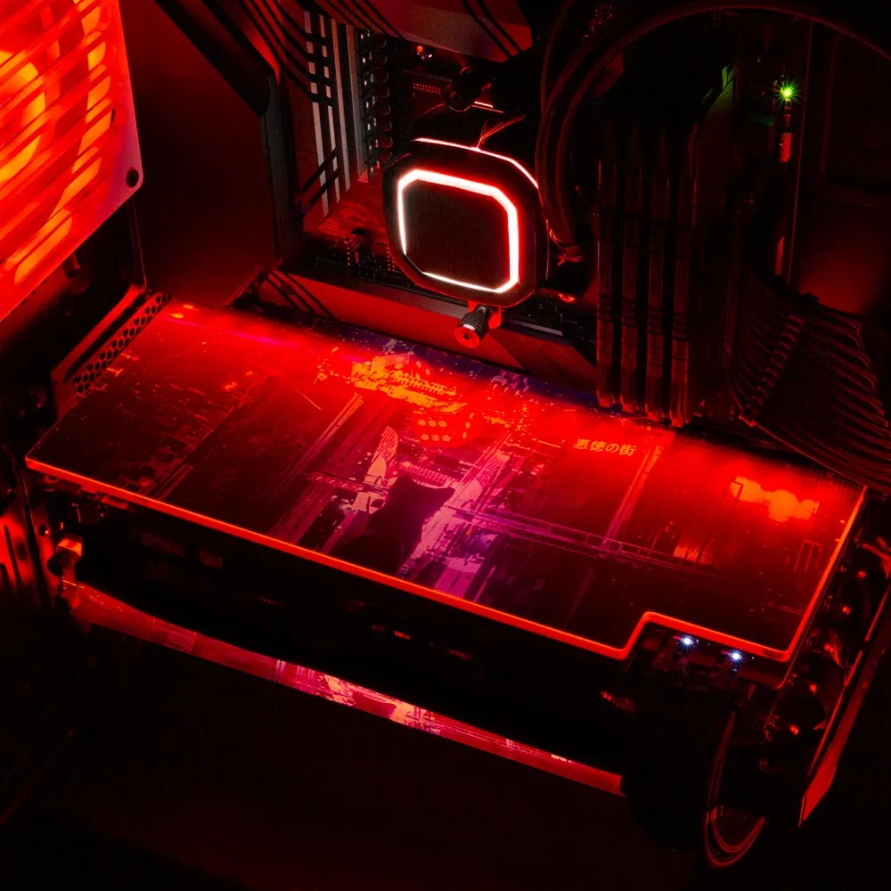 Ultimate Freedom RGB GPU Backplate