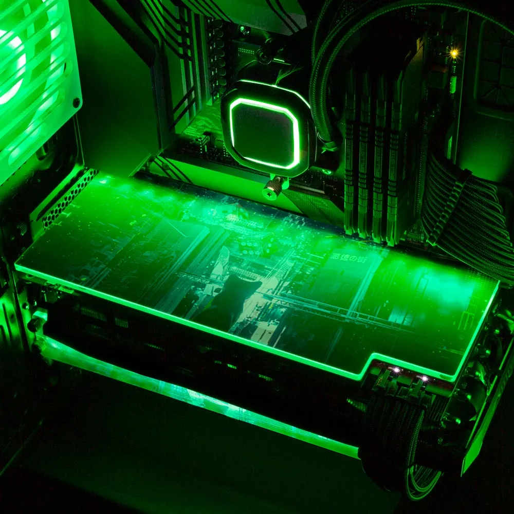 Ultimate Freedom RGB GPU Backplate