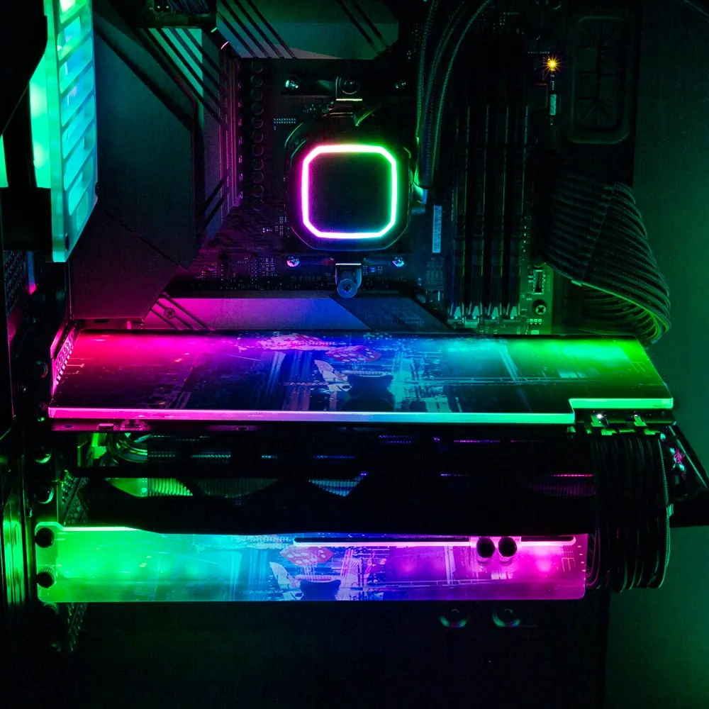 Ultimate Freedom RGB GPU Backplate