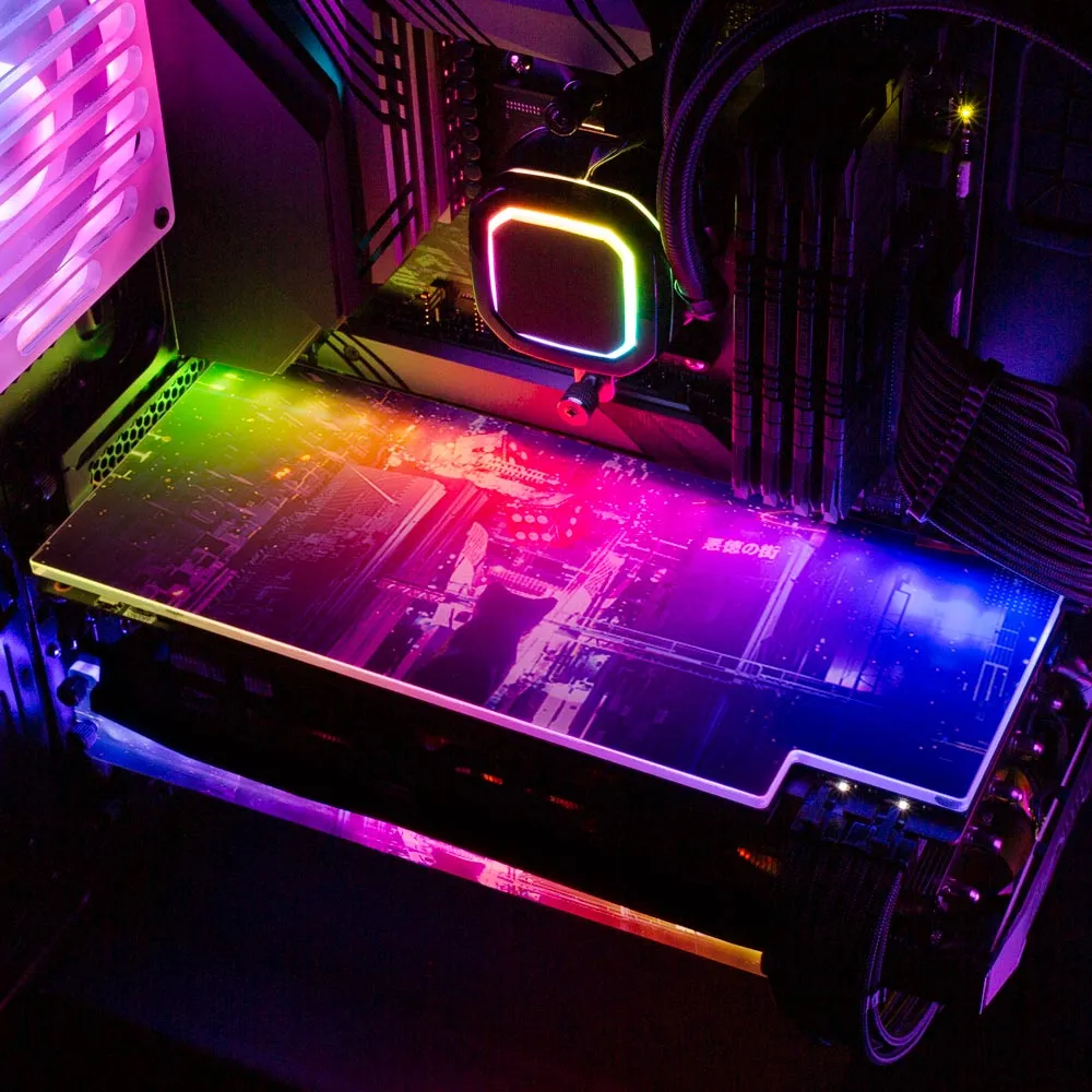 Ultimate Freedom RGB GPU Backplate