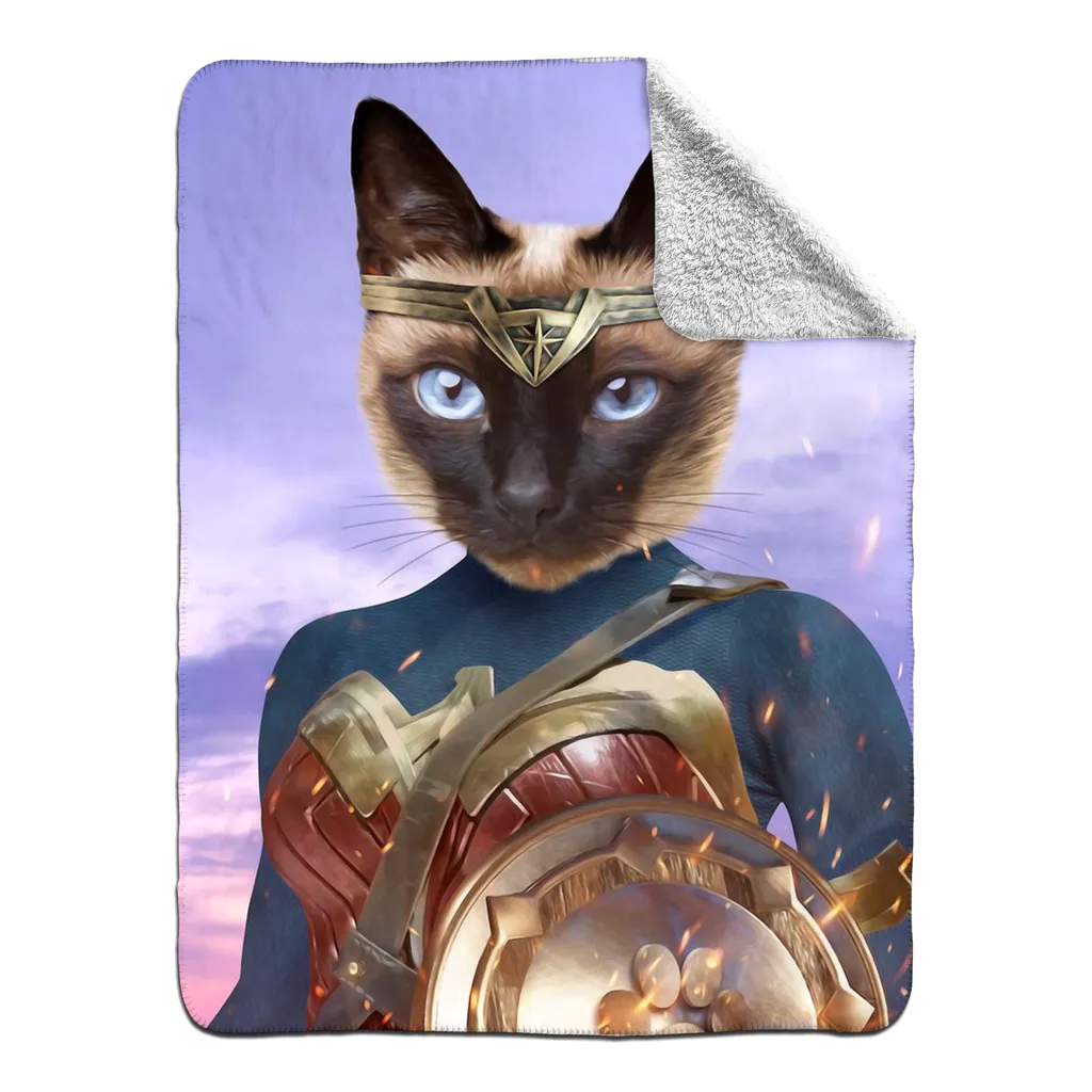 WONDER WOTSUP - FLEECE SHERPA BLANKET