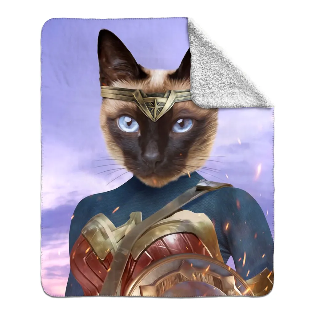 WONDER WOTSUP - FLEECE SHERPA BLANKET